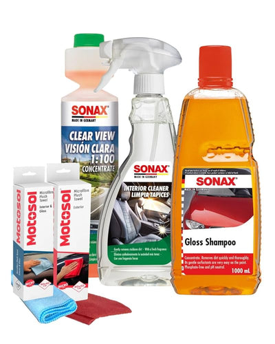 SONAX CAR SHAMPOO AND SCRATCH REMOVER